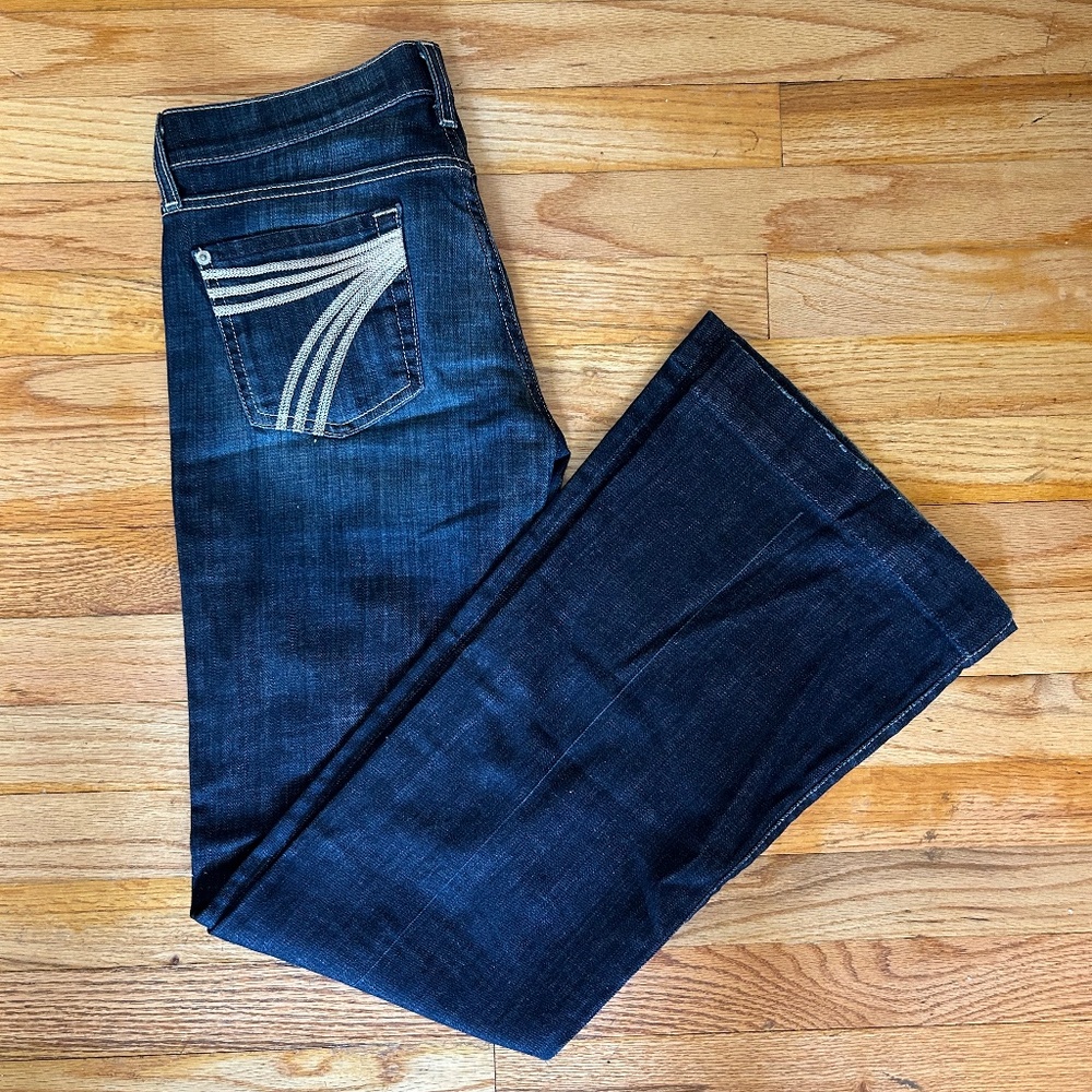 7 for all Mankind Dojo denim, size 26